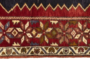 Vintage Tribal Red 3'9X6'4 Nahavand Persian Rug