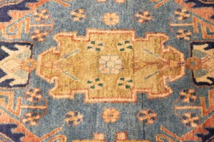 Semi Antique Purple-navy Tribal 5X10 Nahavand Persian Rug