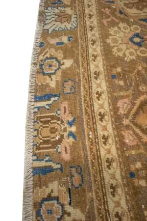 Antique Rust & Brown Floral 6X10 Lilian Persian Rug