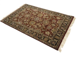 Red Floral Classic 4X6 Agra Jaipur Oriental Rug