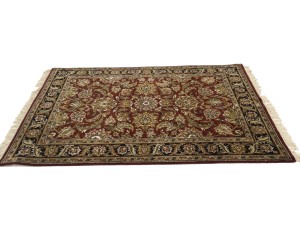 Red Floral Classic 4X6 Agra Jaipur Oriental Rug