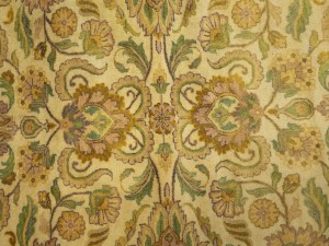 Golden Beige Floral Classic 4X6 Agra Jaipur Oriental Rug