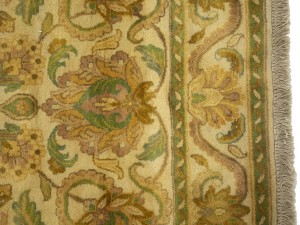 Golden Beige Floral Classic 4X6 Agra Jaipur Oriental Rug