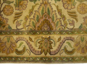 Golden Beige Floral Classic 4X6 Agra Jaipur Oriental Rug