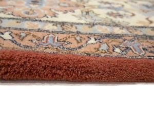Floral Red 11X16 Indo Heriz Oriental Rug