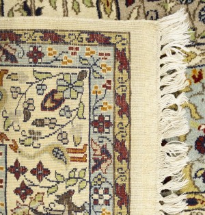 Cream Floral Classic 4X6 Agra Jaipur Oriental Rug