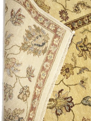 Muted Floral Peshawar 9X12 Chobi Oriental Rug