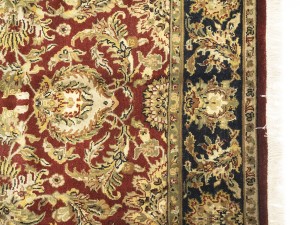 Red Floral Classic 6X9 Agra Jaipur Oriental Rug