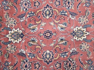 Bittersweet Red Floral 3X11 Sarouk Persian Runner Rug