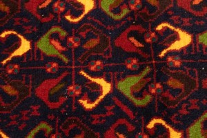 Vintage Red Tribal 3'2X5'4 Balouch Persian Rug