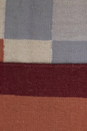 Multicolored Geometric Dhurrie 8X10 Indian Oriental Rug