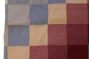 Multicolored Geometric Dhurrie 8X10 Indian Oriental Rug