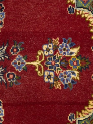 Red Vintage Floral 2X3 Kashan Persian Oriental Rug