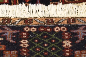 Cream 5X7 Geometric Tribal Vintage Oriental Persian Rug