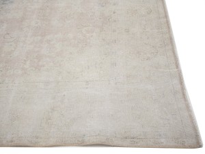 Antique Muted Floral 9'6X12'8 Distressed Vintage Oriental Rug