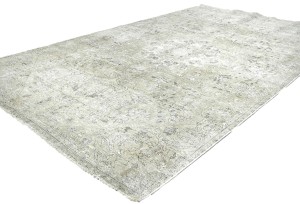 Antique Floral Traditional 5X8 Distressed Vintage Oriental Rug