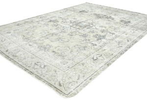Antique Floral Traditional 6'8X9'3 Distressed Vintage Oriental Rug