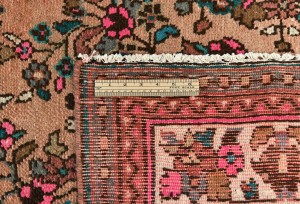 Semi Antique Rusty Peach Tribal 7X10 Vintage Oriental Rug