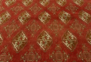 Semi Antique Scarlet Red Tribal 8'5X10'7 Vintage Oriental Rug