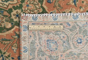 Semi Antique Floral Classic 5X8 Vintage Oriental Rug