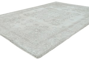 Antique Muted Floral Classic 6'5X9'4 Distressed Vintage Oriental Rug