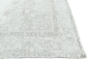 Antique Muted Floral Classic 6'5X9'4 Distressed Vintage Oriental Rug