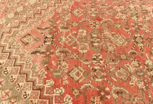 Semi Antique Muted Colors Tribal 5X8 Shiraz Persian Rug