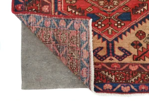 Semi Antique Red Tribal 3'2X10'6 Meshkin Persian Runner Rug