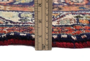 Vintage Purple-navy Floral Tribal 3X5'6 Hamedan Persian Rug