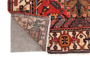 Vintage Red Tribal 4'6X6'6 Bakhtiari Persian Rug