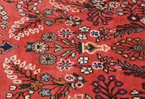 Vintage Red Tribal 3X13 Lilian Persian Runner Rug
