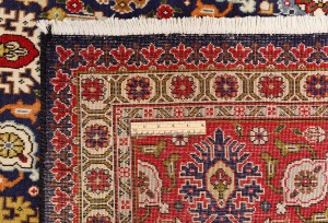 Vintage Purple-navy Traditional 10X13 Tabriz Persian Rug