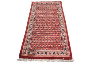 Vintage Red Tribal 2'3X4'6 Botemir Persian Rug