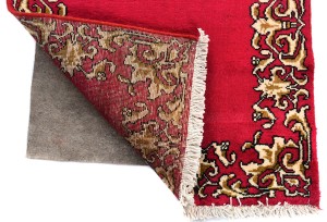 Vintage Fuchsia Rose Classic 3X20 Tabriz Persian Runner Rug