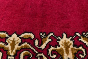 Vintage Fuchsia Rose Classic 3X20 Tabriz Persian Runner Rug
