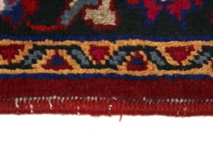 Semi Antique Red Tribal 4X10 Hamedan Persian Runner Rug