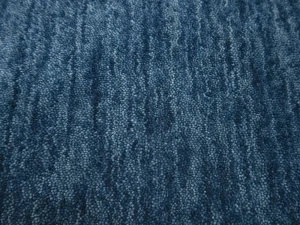 Steel Blue 2X3 Solid Gabbeh Modern Oriental Rug