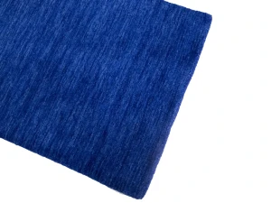 Royal Blue 2X3 Solid Gabbeh Modern Oriental Rug
