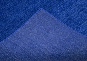 Solid Royal Blue Modern 8X10 Gabbeh Oriental Rug