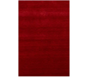 Red 2x3 Solid Tribal Gabbeh Modern Oriental Rug