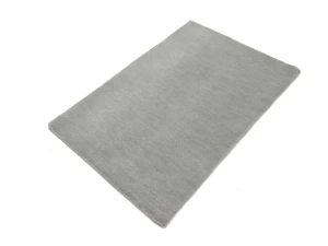 Gray 2X3 Tribal Solid Gabbeh Modern Oriental Rug