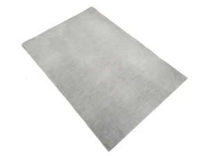 Gray 2X3 Tribal Solid Gabbeh Modern Oriental Rug