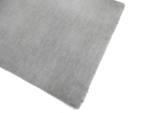 Gray 2X3 Tribal Solid Gabbeh Modern Oriental Rug