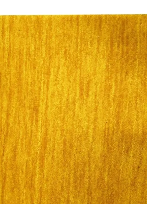 Marigold Modern Solid 6X9 Gabbeh Oriental Rug