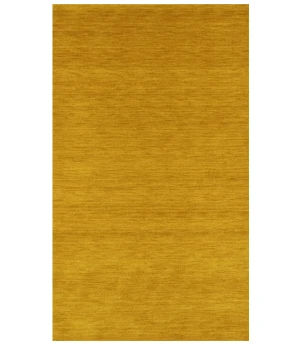 Marigold Modern Solid 3X5 Gabbeh Oriental Rug
