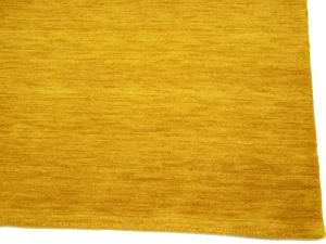 Marigold Modern Solid 3X5 Gabbeh Oriental Rug