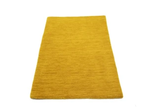 Marigold 2X3 Solid Gabbeh Modern Oriental Rug