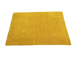 Marigold 2X3 Solid Gabbeh Modern Oriental Rug