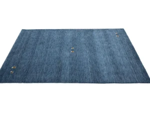 Steel Blue Tribal 4X6 Gabbeh Modern Oriental Rug