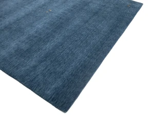 Steel Blue Tribal 8X8 Gabbeh Modern Square Rug